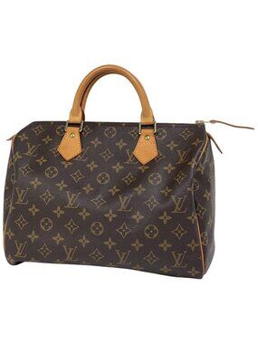 Louis Vuitton Speedy 30 Boston Bag Monogram Brown